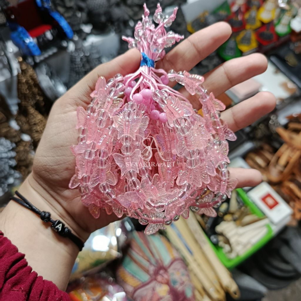 TERMURAH syaakira.art Gelang 12 pcs manik jogja (satu lusin) SOUVENIR DAN OLEH-OLEH KHAS JOGJA