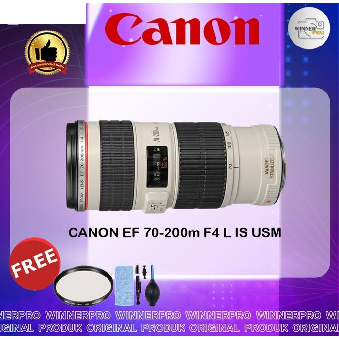 LENSA CANON 70-200 F.4 IS USM