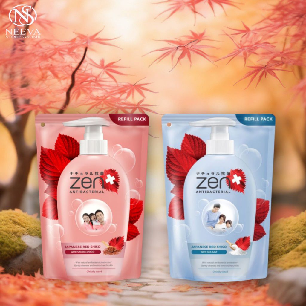 ZEN Antibakterial Body Wash Sabun Cair 380ML