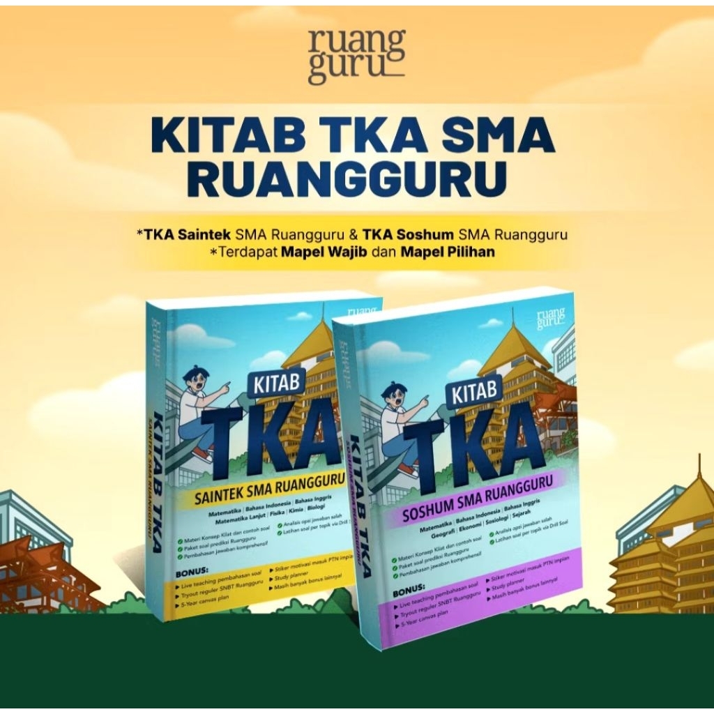 [BACA DESKRIPSI] KITAB TKA SOSHUM RUANGGURU