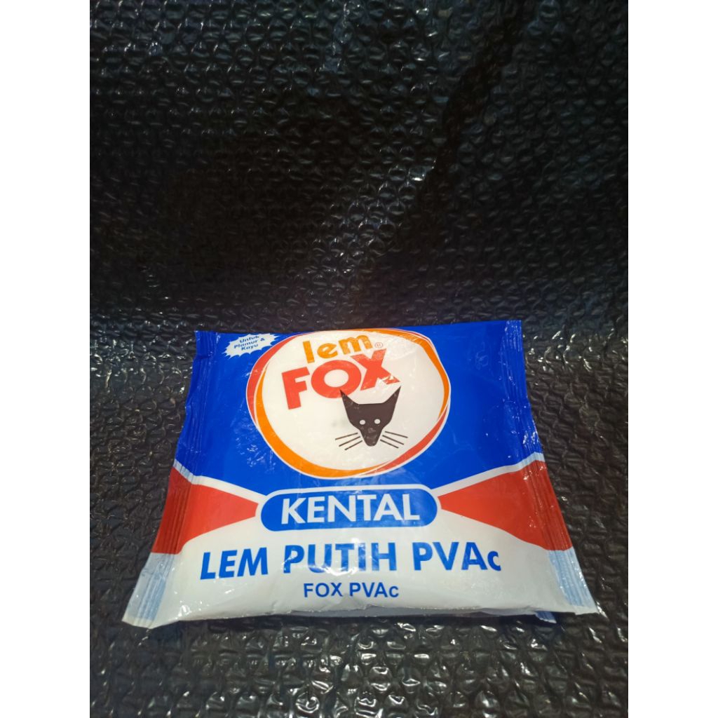 

Lem Fox PVAC Putih 350 Gr Refil