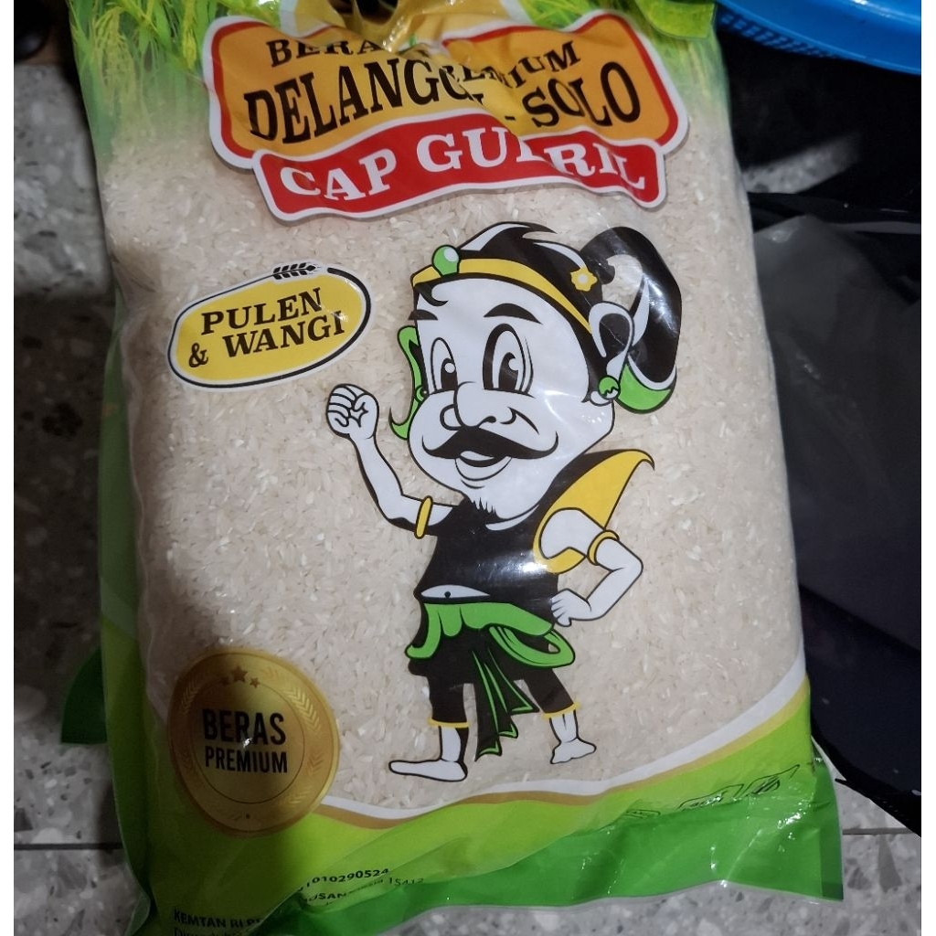 

beras Cap gudril 5 kg