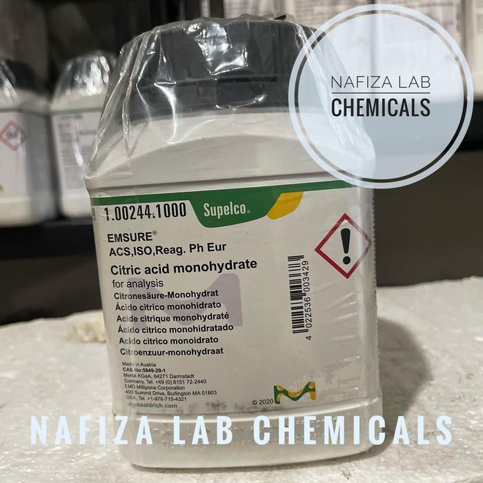 Citric Acid Monohydrate 100gr Merck 100244 / Asam Sitrat Monohidrat REPACK