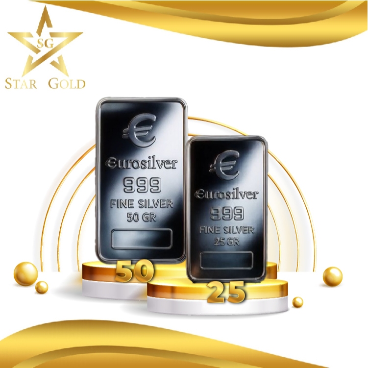 PERAK EURO SILVER 25 GR - 50 GR