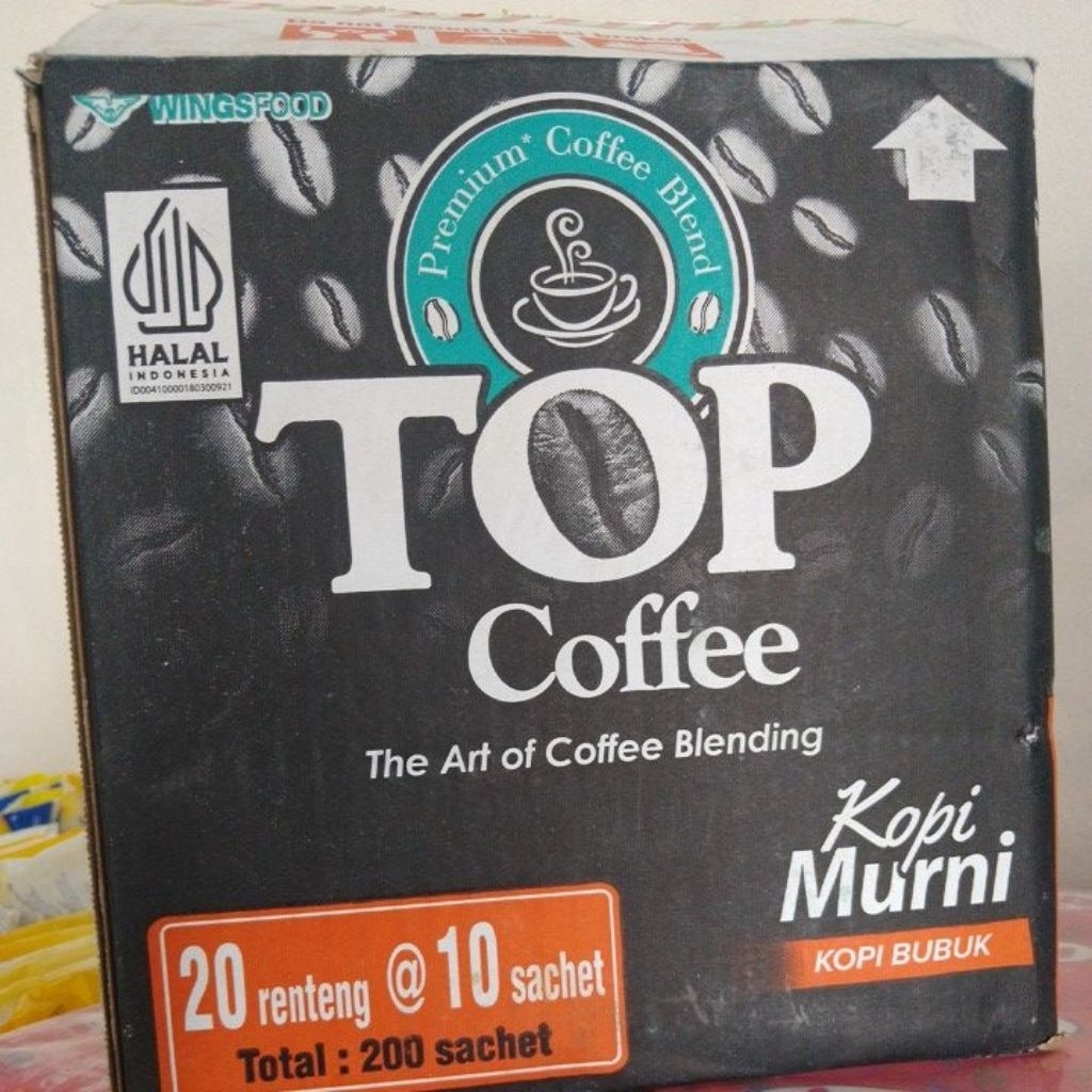 

TOP KOPI MURNI 7g(dus)