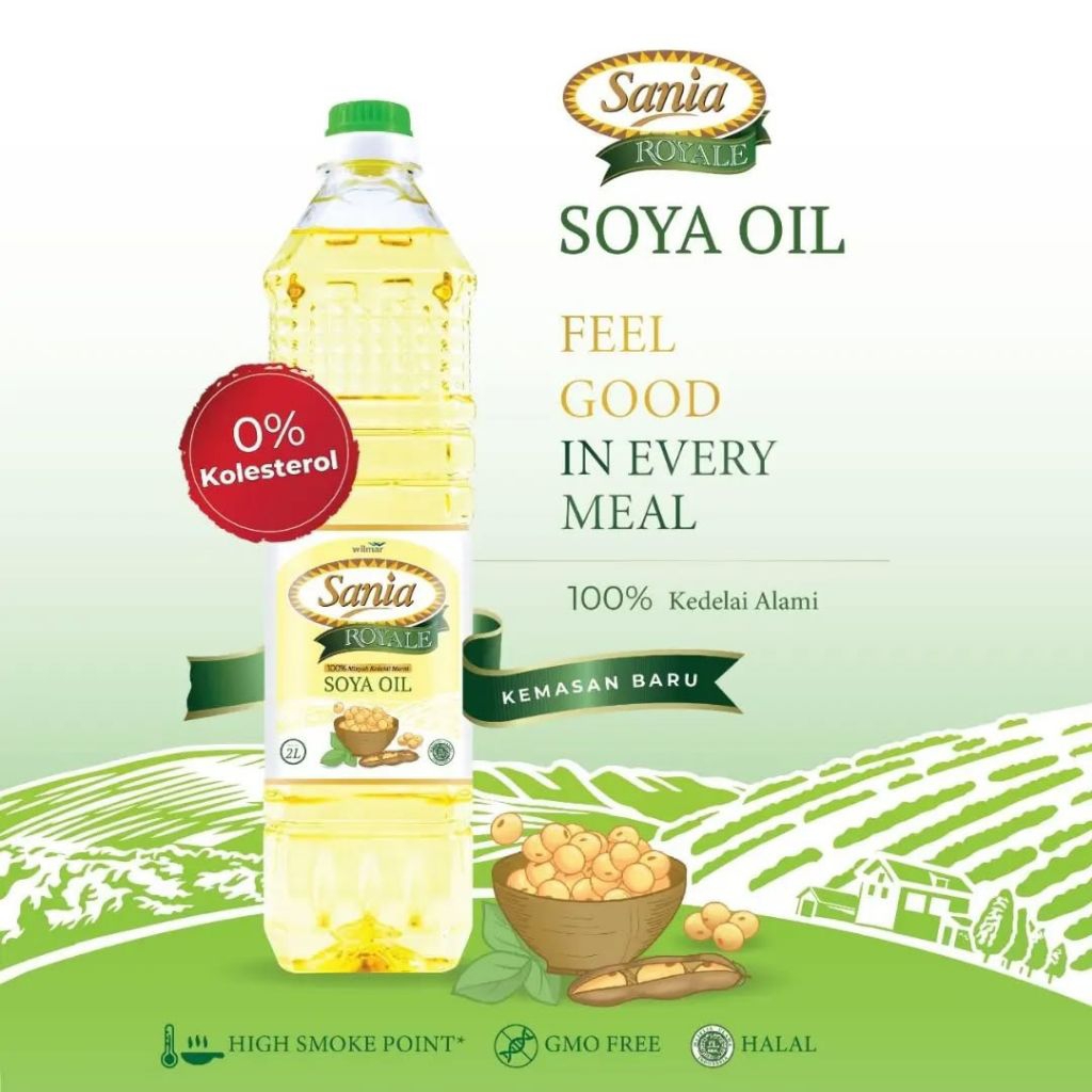 

SANIA ROYALE SOYA OIL 1 LITER TERMURAH