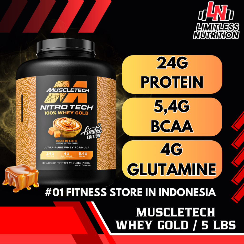 Muscletech Nitrotech Whey Gold 5lbs Whey Protein