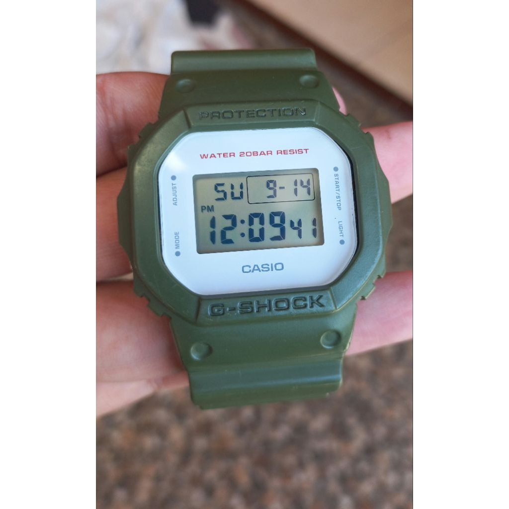 Casio G-Shock DW-5600M Second/Bekas/Preloved