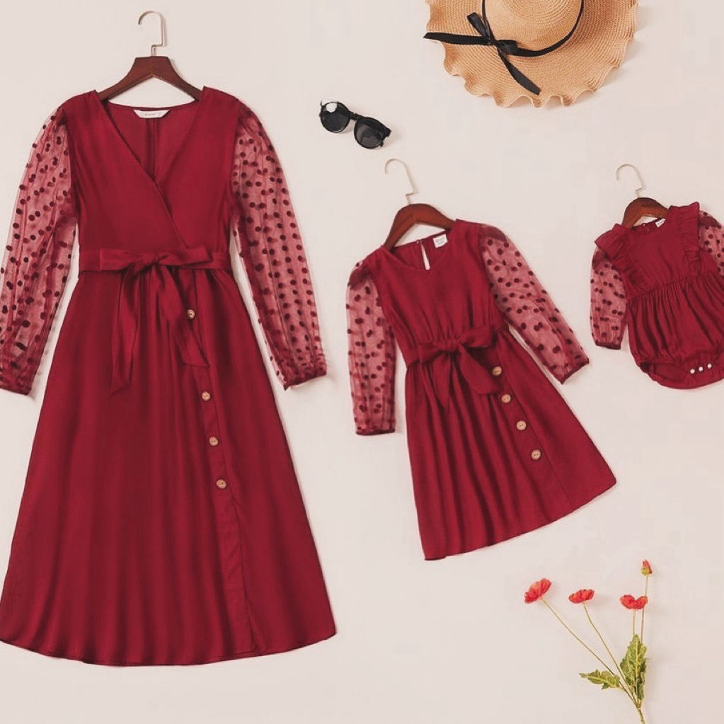 Baju couple pesta hellobyankids baju kembar baju keluarga