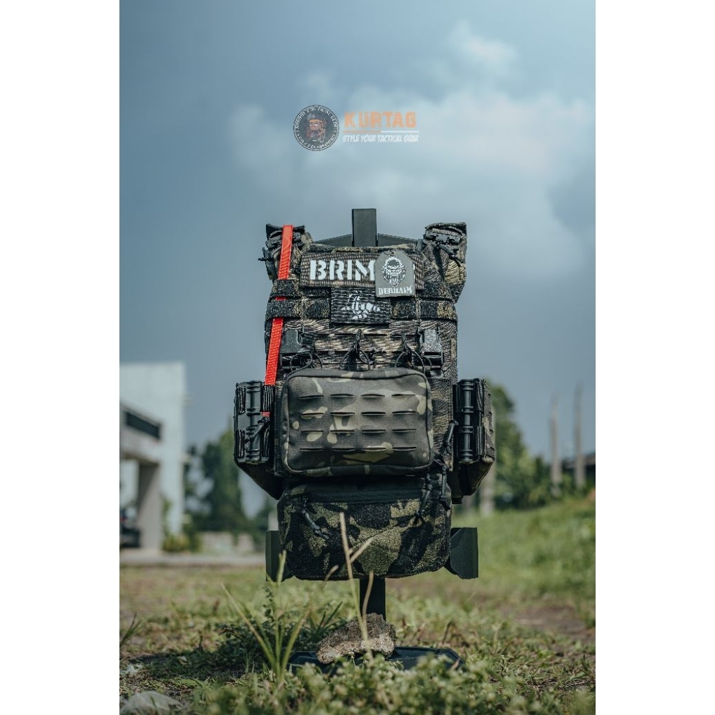 TACTICAL CIKEAS -BODYVEST DURHAIM VIPER MARK II MULTICAMBLACK