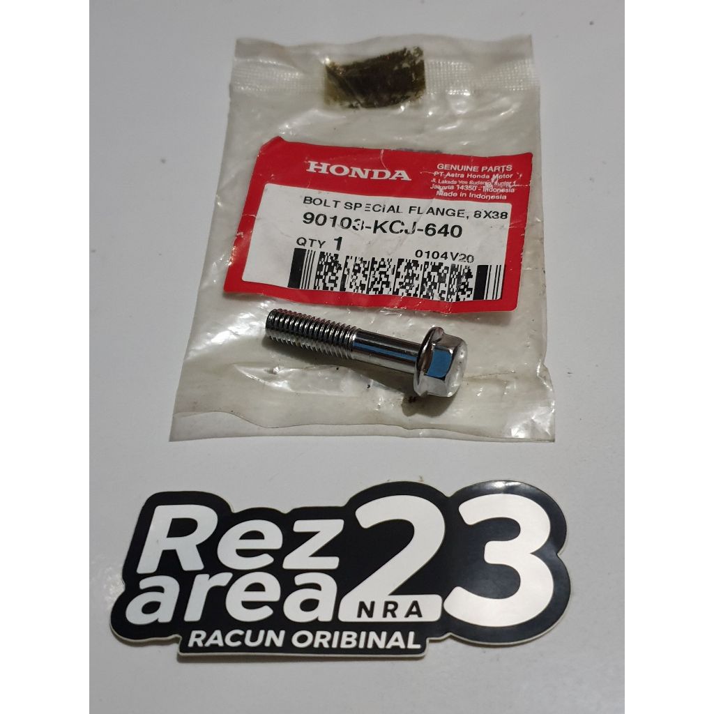 Baut 8 x 38 klem sambungan knalpot honda cb150x cbr150r led