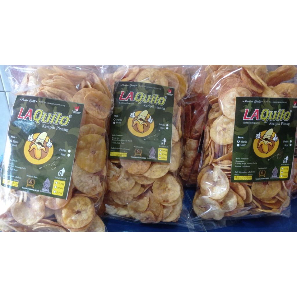 

KRIPIK PISANG LA QUILO 250g