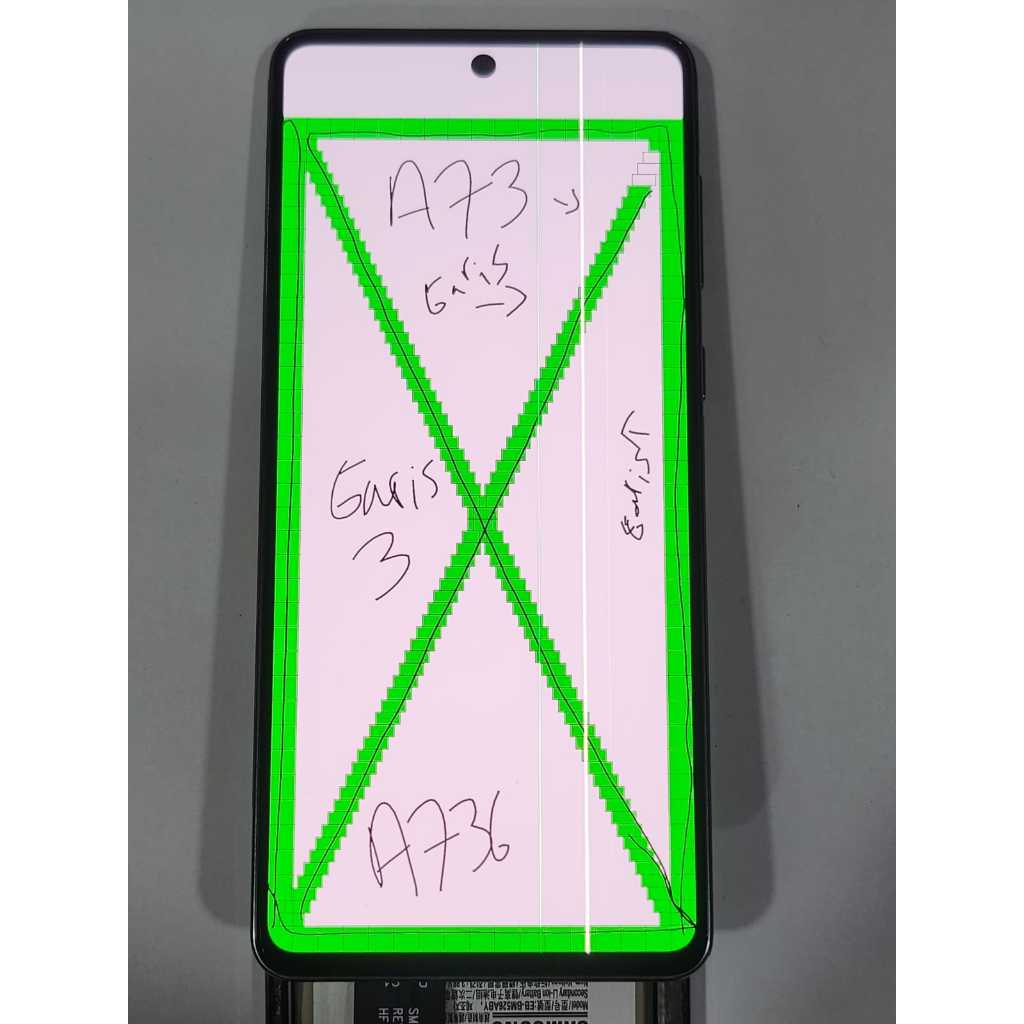LCD SAMSUNG GALAXY A73 5G - A736 ORIGINAL COPOTAN MINUS GARIS 3