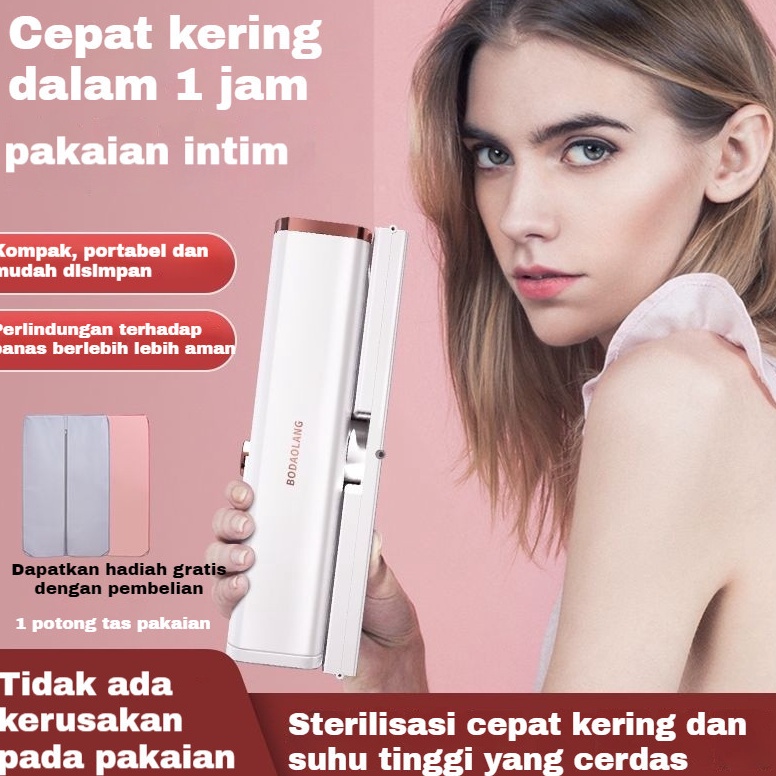 Terdepan Mesin Pengering baju  Pakaian Portabel Pemanas Pengering Pakaian Lipat Listrik Otomatis Pak