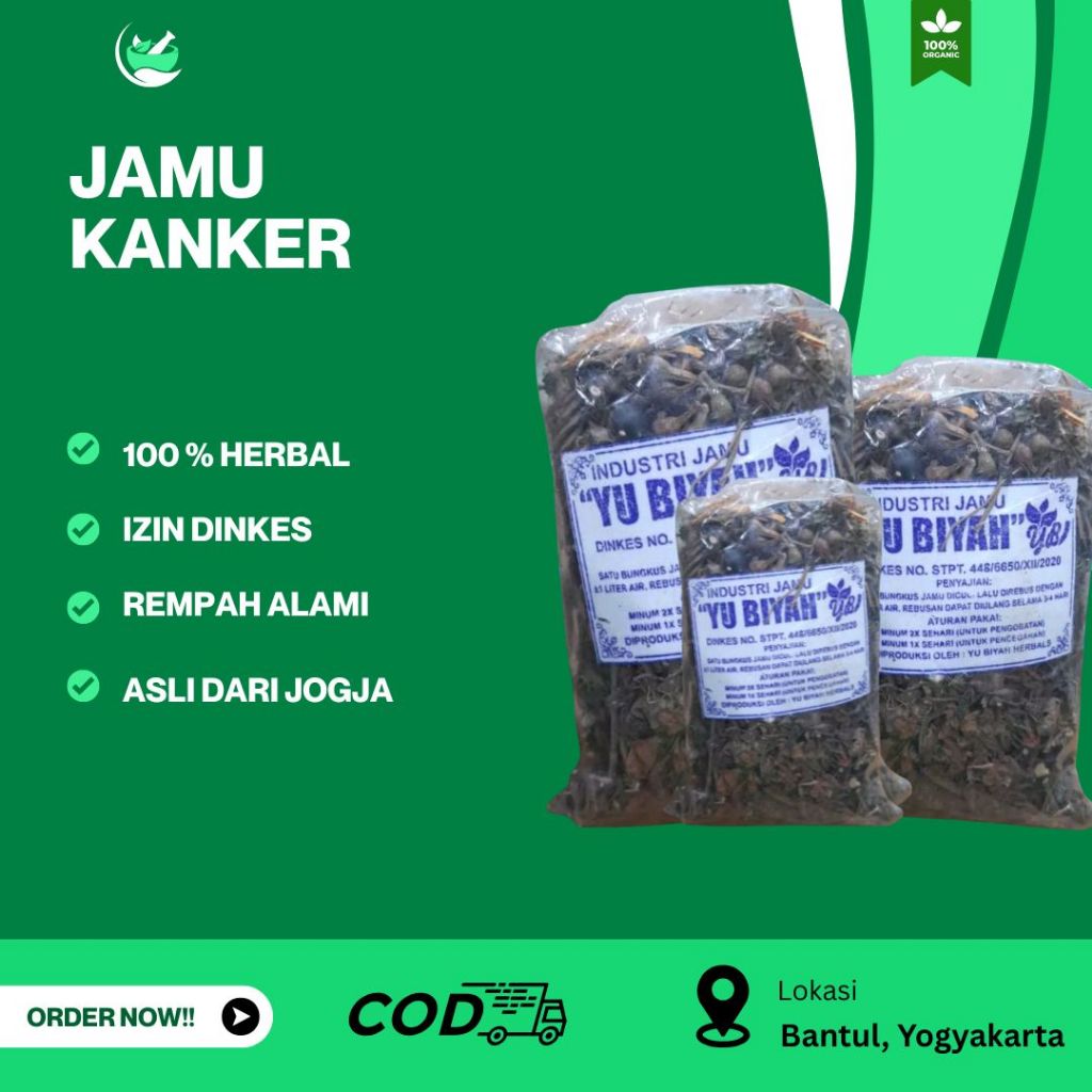 

JAMU HERBAL KANKER PALING MANJUR/ JAMU TRADISIONAL MENGOBATI KANKER