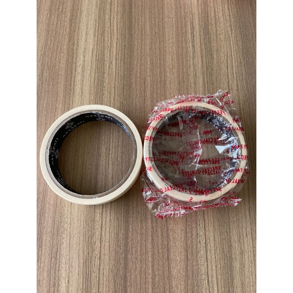 

Masking Tape 22 mm x 12 yard NAYAPATI TAPE / lakban kertas /selotip kertas / solasi
