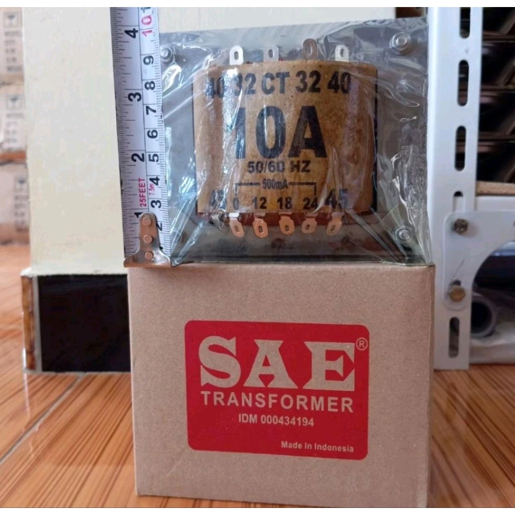 TRAFO MURNI SAE 10A CT 45VOLT