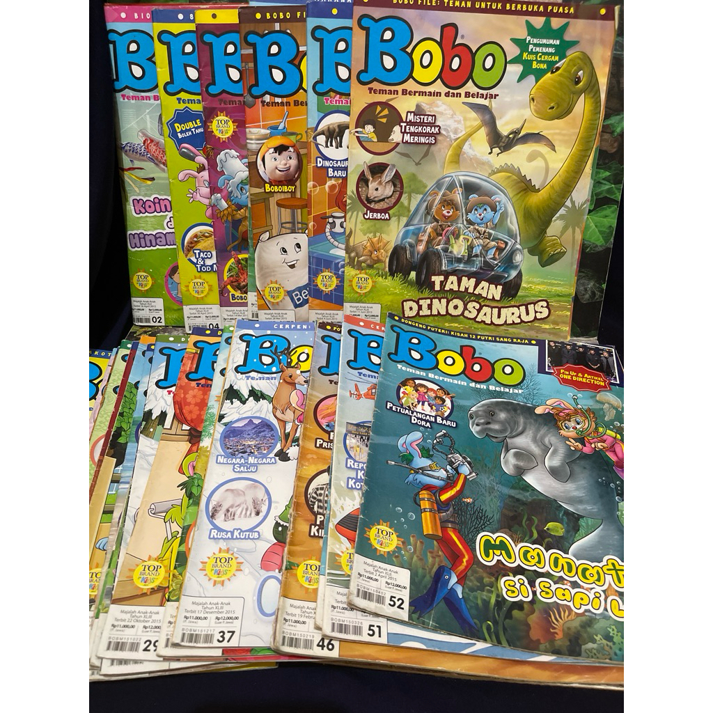MAJALAH BOBO TH 2015-BEKAS