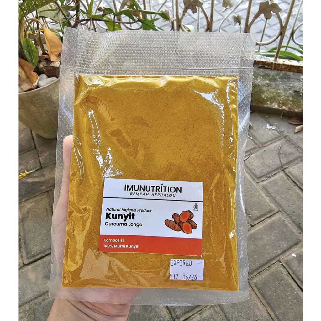 

KUNYIT BUBUK KERING MURNI 1KG - ASLI TIDAK ADA CAMPURAN