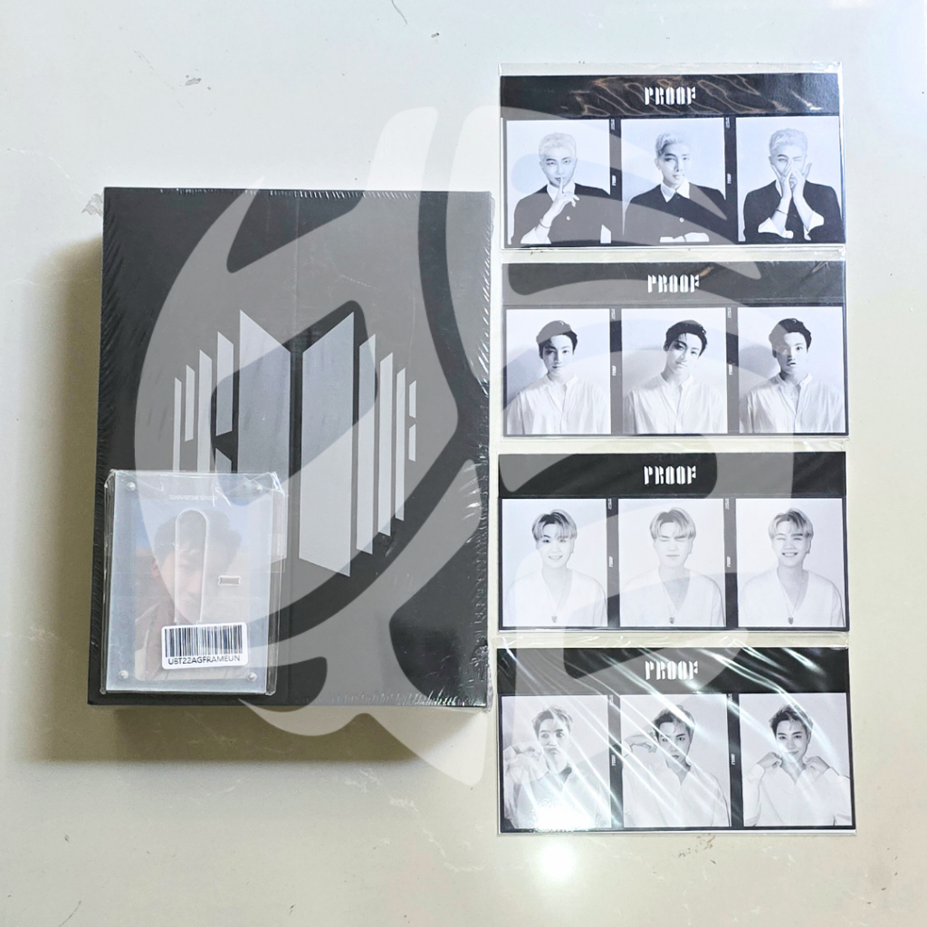 [READY] BTS Proof Album Full Set Sealed Standard Version Weverse Benefit POB Set Jungkook Suga RM J-