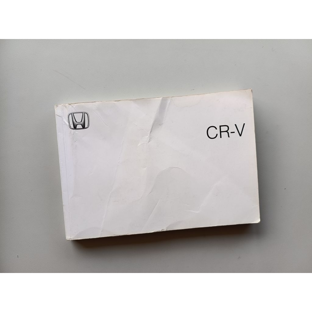 BUKU PEDOMAN PEMILIK MANUAL BOOK HONDA CRV CR-V ORIGINAL