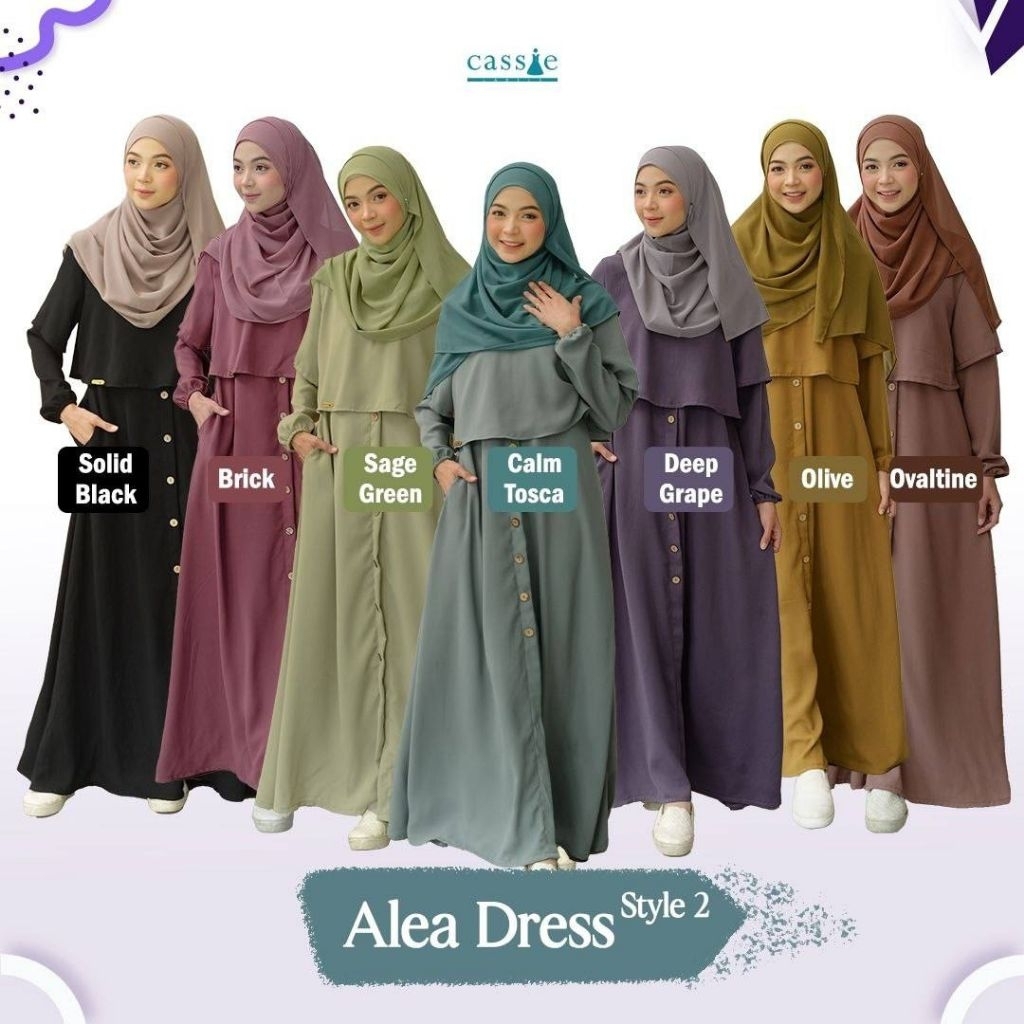 olla alea dress only | dress simpel | dress remaja by cassie