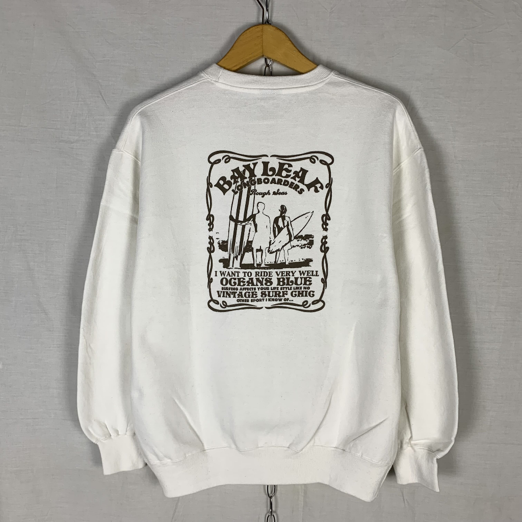 Vintage Bay Leaf Surfboards Sweater Crewneck