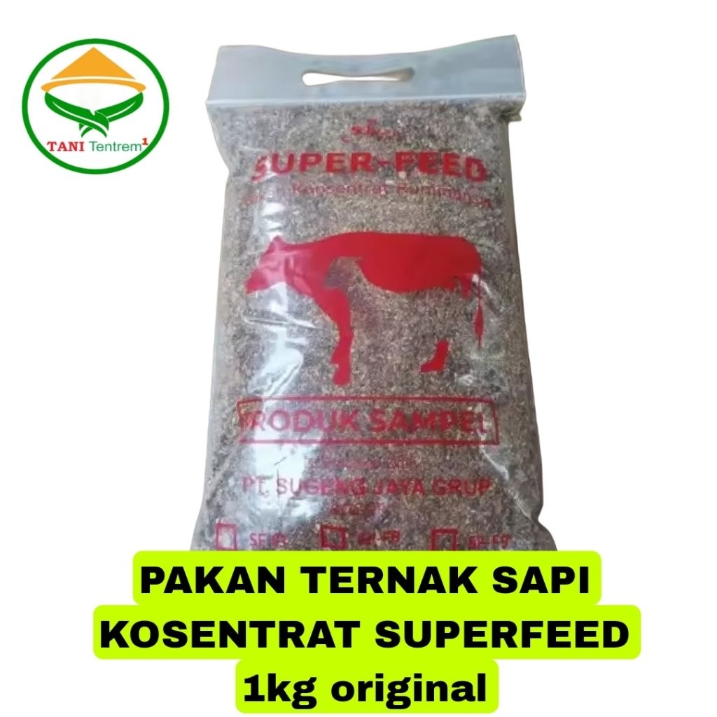PAKAN TERNAK SAPI KOSENTRAT SUPERFEED Kemasan Repack 1kg original