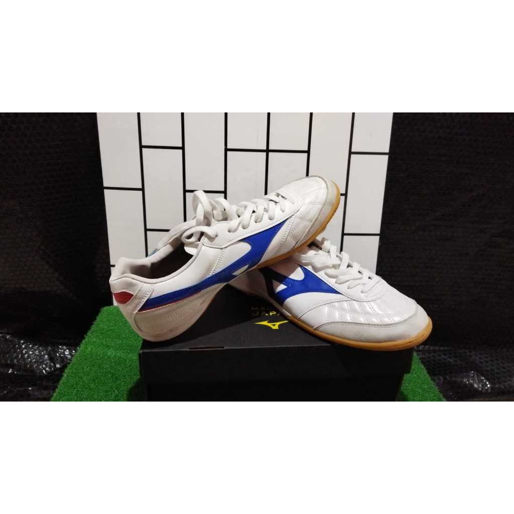 Mizuno Morelia Sala Pearl White Futsal Sepatu Size 45