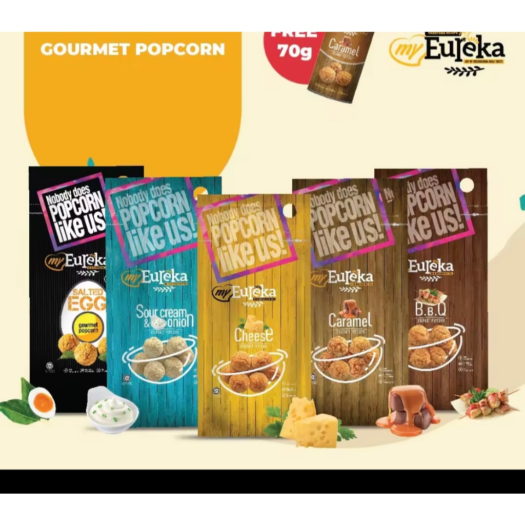 

Eureka Popcorn 140gr