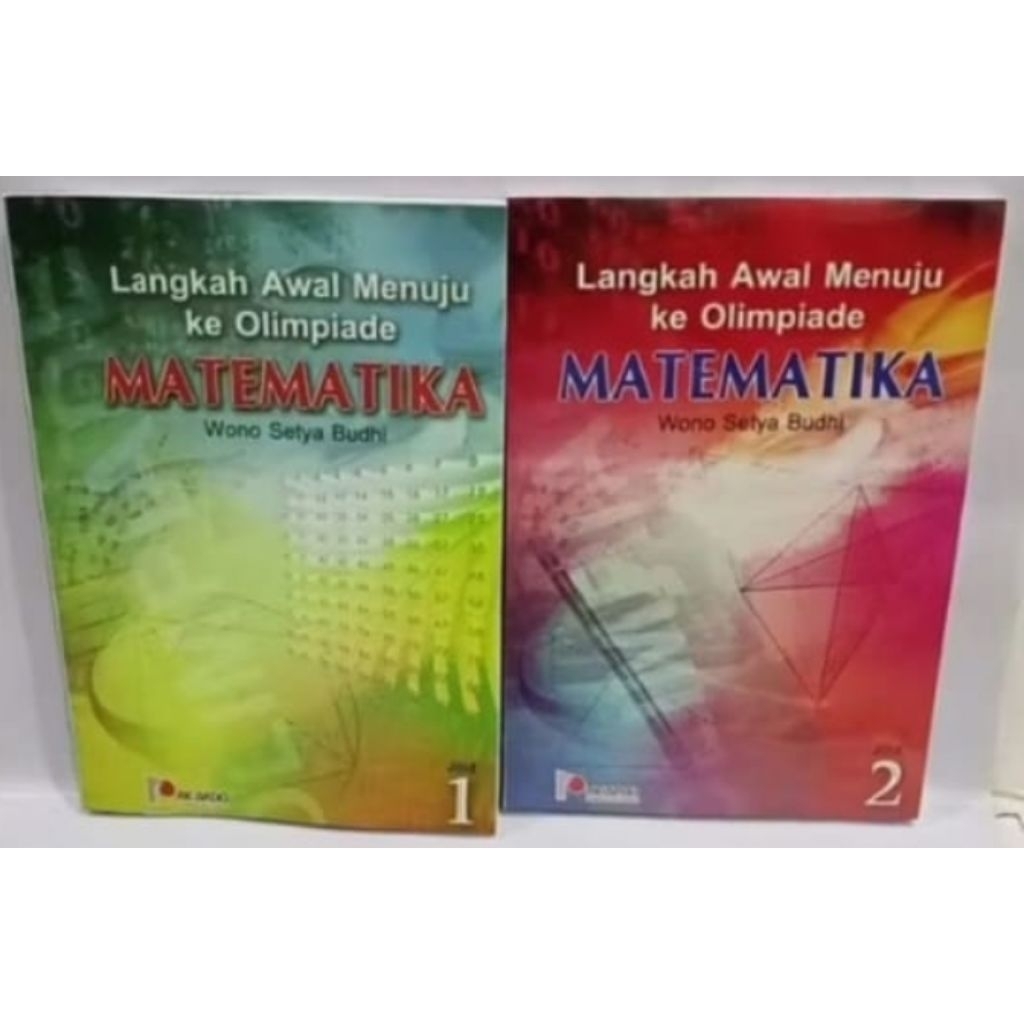 Langkah Awal Menuju ke olimpiade Matematika Jilid 1& 2