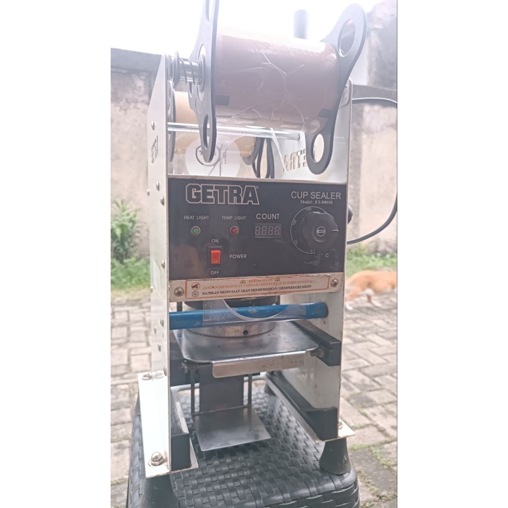 CUP SEALER GETRA (SECOND)