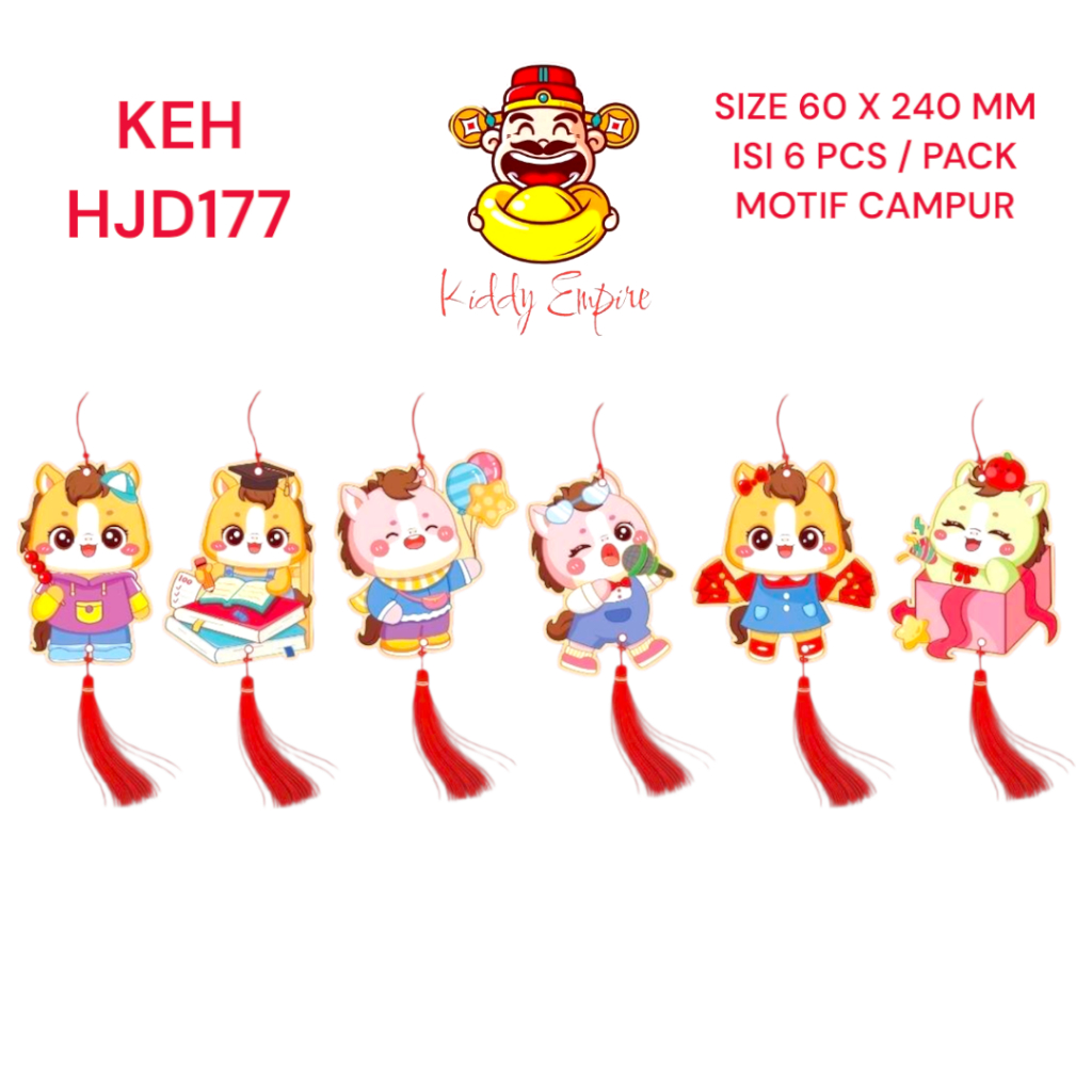 (KIDDY) GANTUNGAN ANGPAO IMLEK 2026 / GANTUNGAN IMLEK 2026 / GANTUNGAN IMLEK KUDA 2026