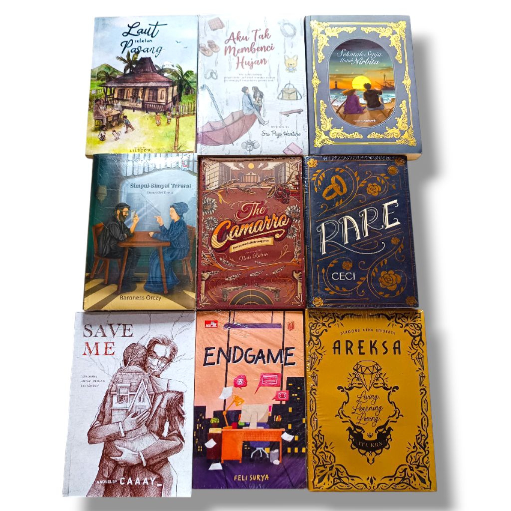 OBRAL BUKU MURAH ORIGINAL / NOVEL SASTRA / NOVEL REMAJA / NOVEL TEENLIT