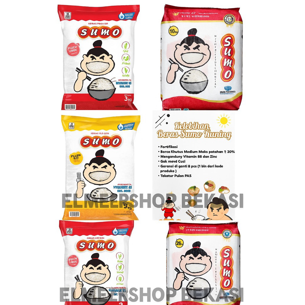 

Beras Sumo Kuning / Merah 5 Kg