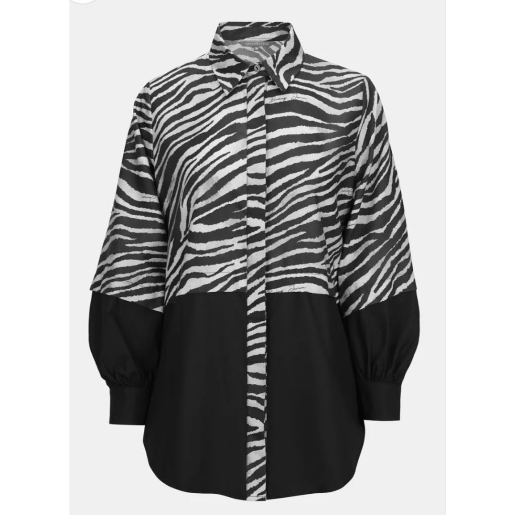 Benang Jarum Call Of The Wild Cotton Shirt Stone