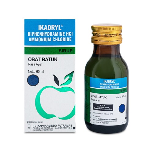 Ikadryl 60 ml - Obat Batuk - Apotek Resmi