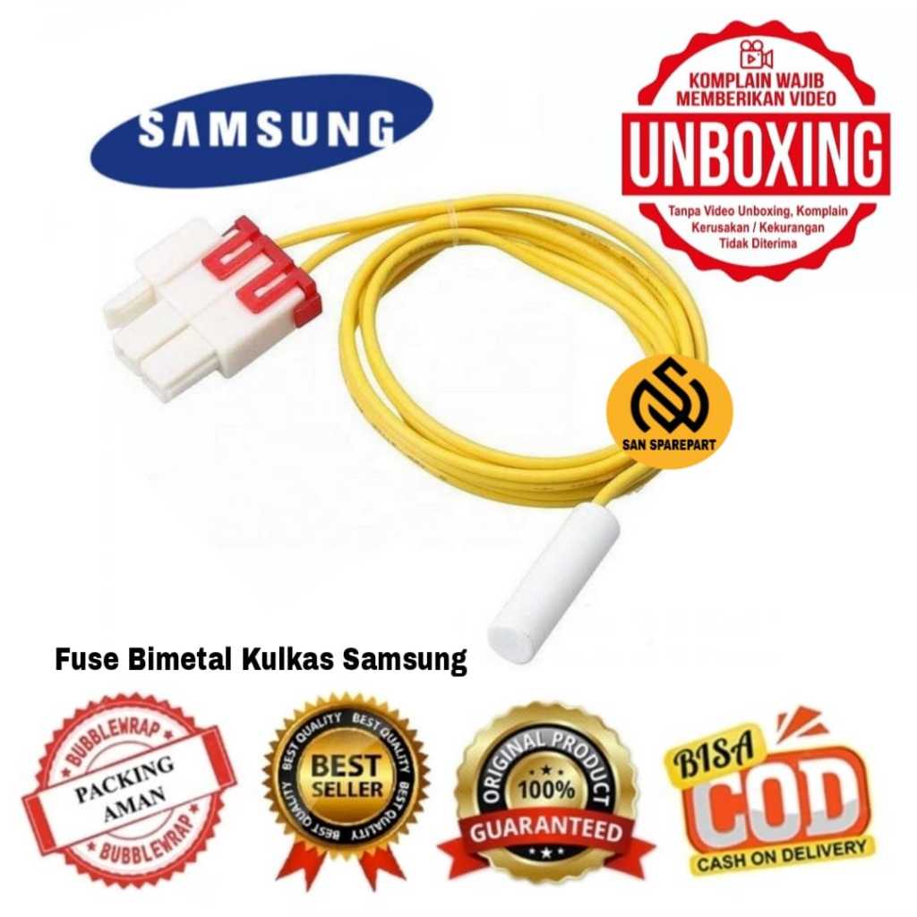 Sensor Suhu Bimetal Kulkas Samsung 2 Pintu Inverter