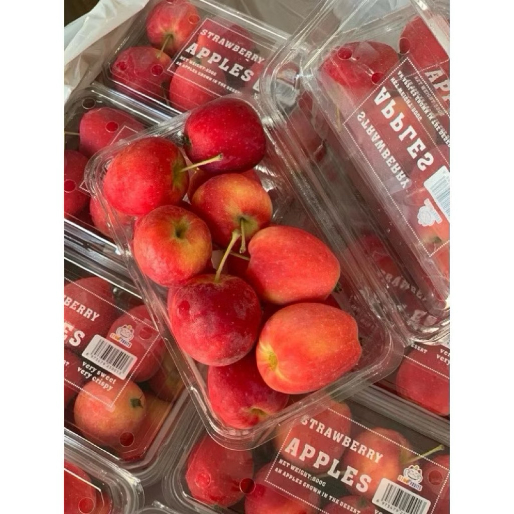 

Buah Appel Strawberry / Appel Candy / Appelnya Para Dewa Fresh 500gram /Pack