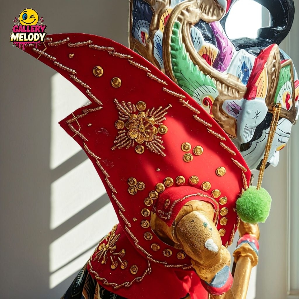 Sayap Wayang Golek Gatotkaca (untuk Wayang Tinggi ±60-70 cm)