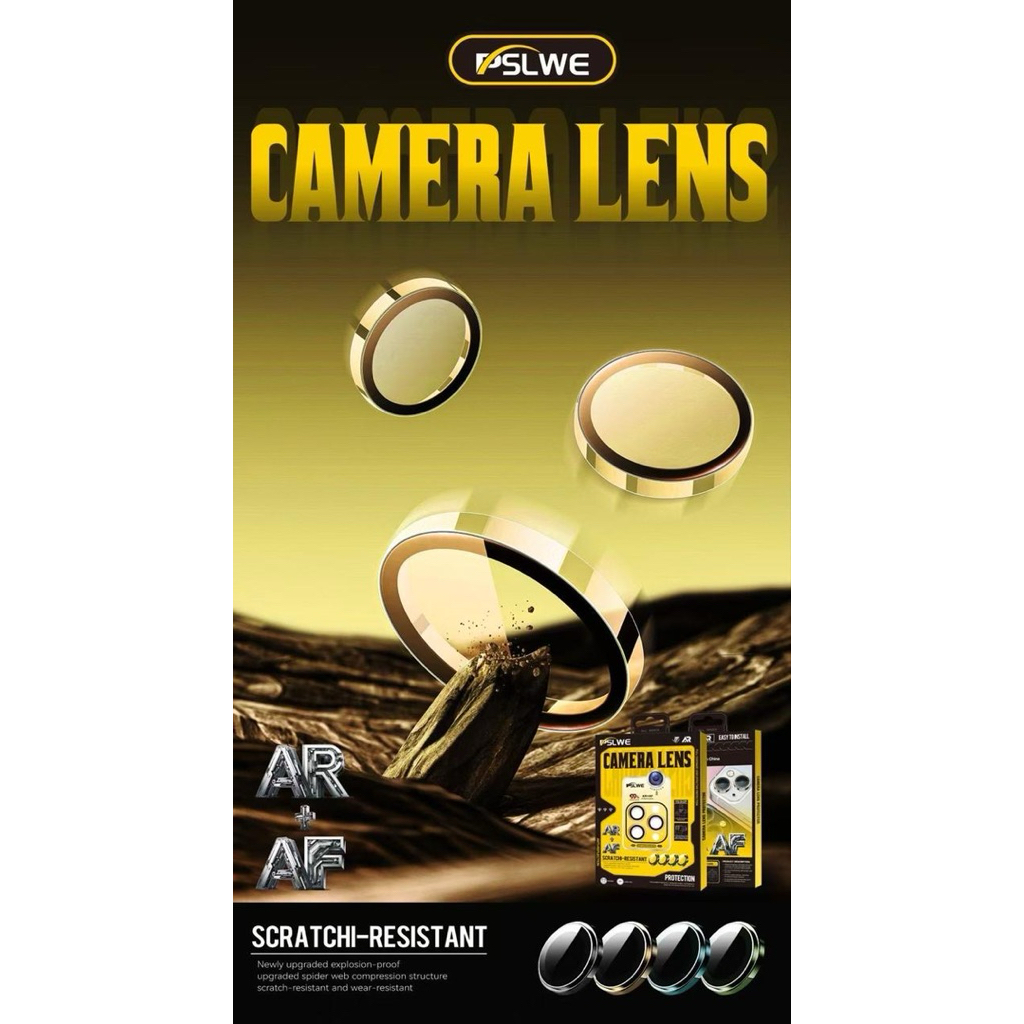 TEMPERED GLASS RING KAMERA PELINDUNG LENSA CAMERA PSLWE ANTI GORES CAMERA FOR IPHONE 11 12 12PRO MAX