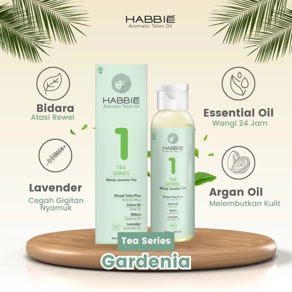 Minyak Telon habbie Best seller No.1 Jasmine Tea Terlaris