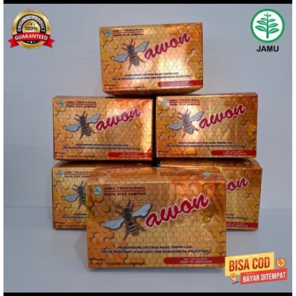 

(COD) Tawon Serbuk TWS jamu seduh asam urat pegalinu encok