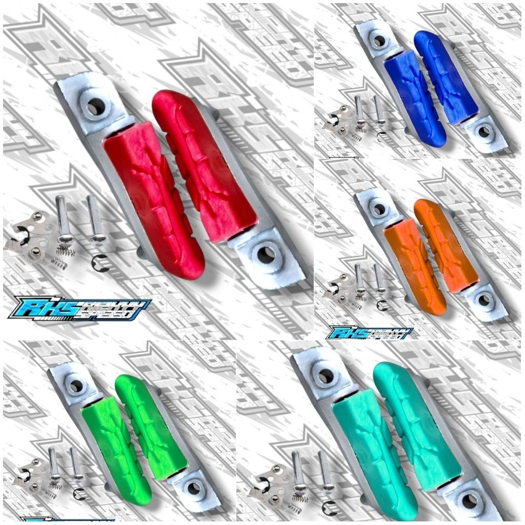 Footstep pijakan kaki depan honda cbr / cbr150r dll foot step warna karet universal semua motor