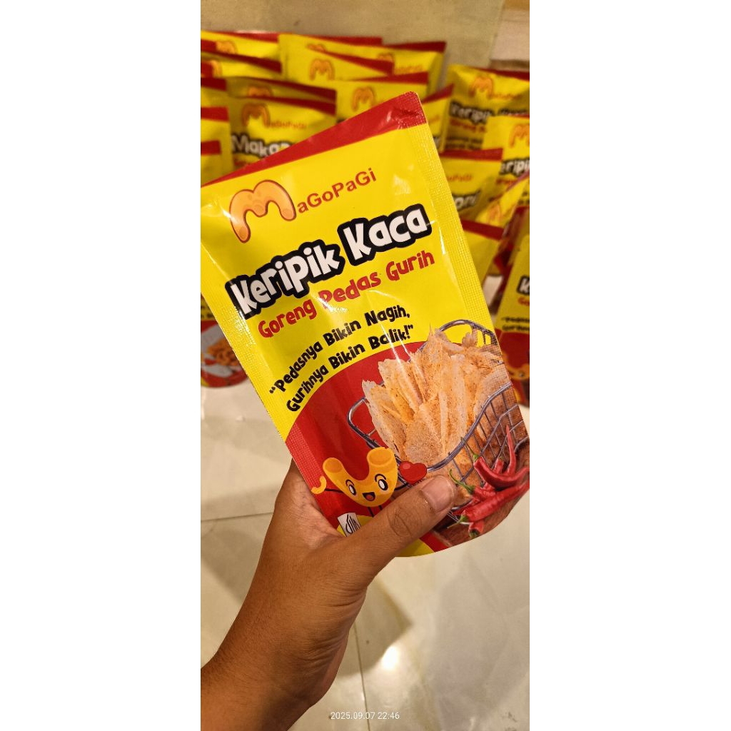 

keripik kaca Magopagi