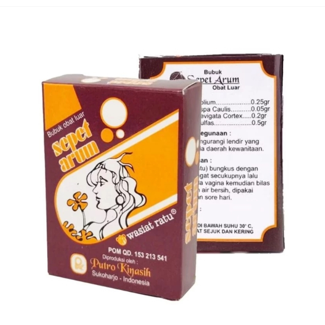 sepet arum isi 10 bungkus serbuk cebok perapat miss v kewanitaan