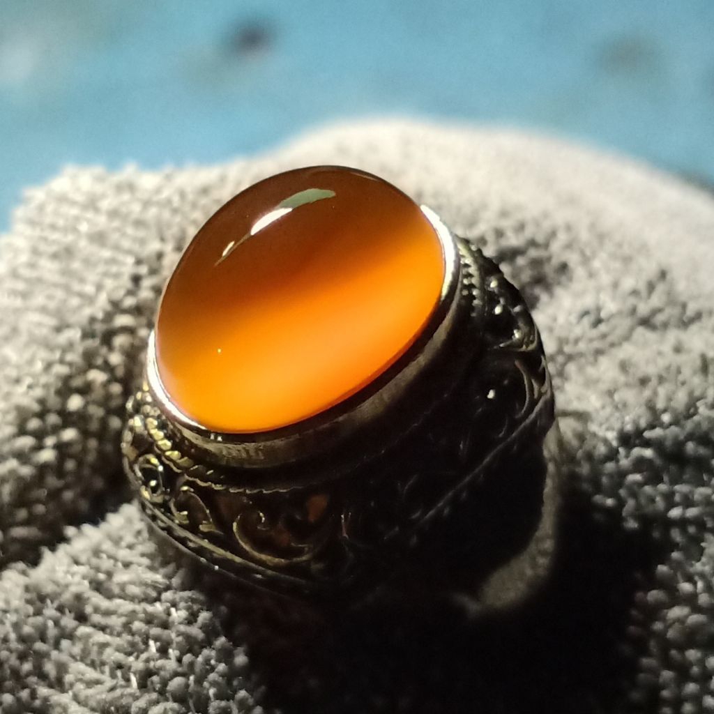 Cincin Batu anggur kristal giwang - Obi Nucleus. Bukan bacan doko