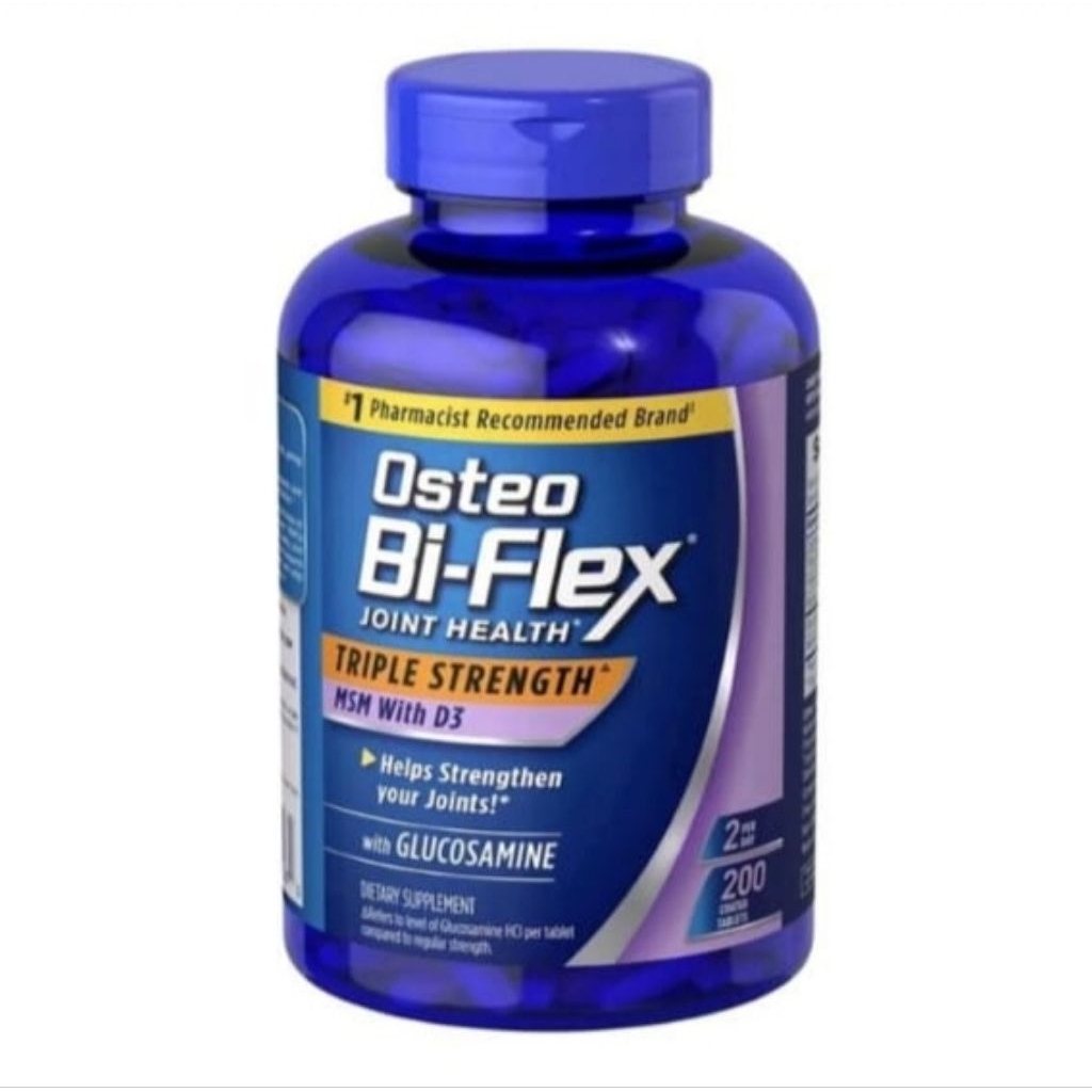 Osteo Bi Flex Joint Health Triple Strength Glucosamine Chondroitin 200 Tablets
