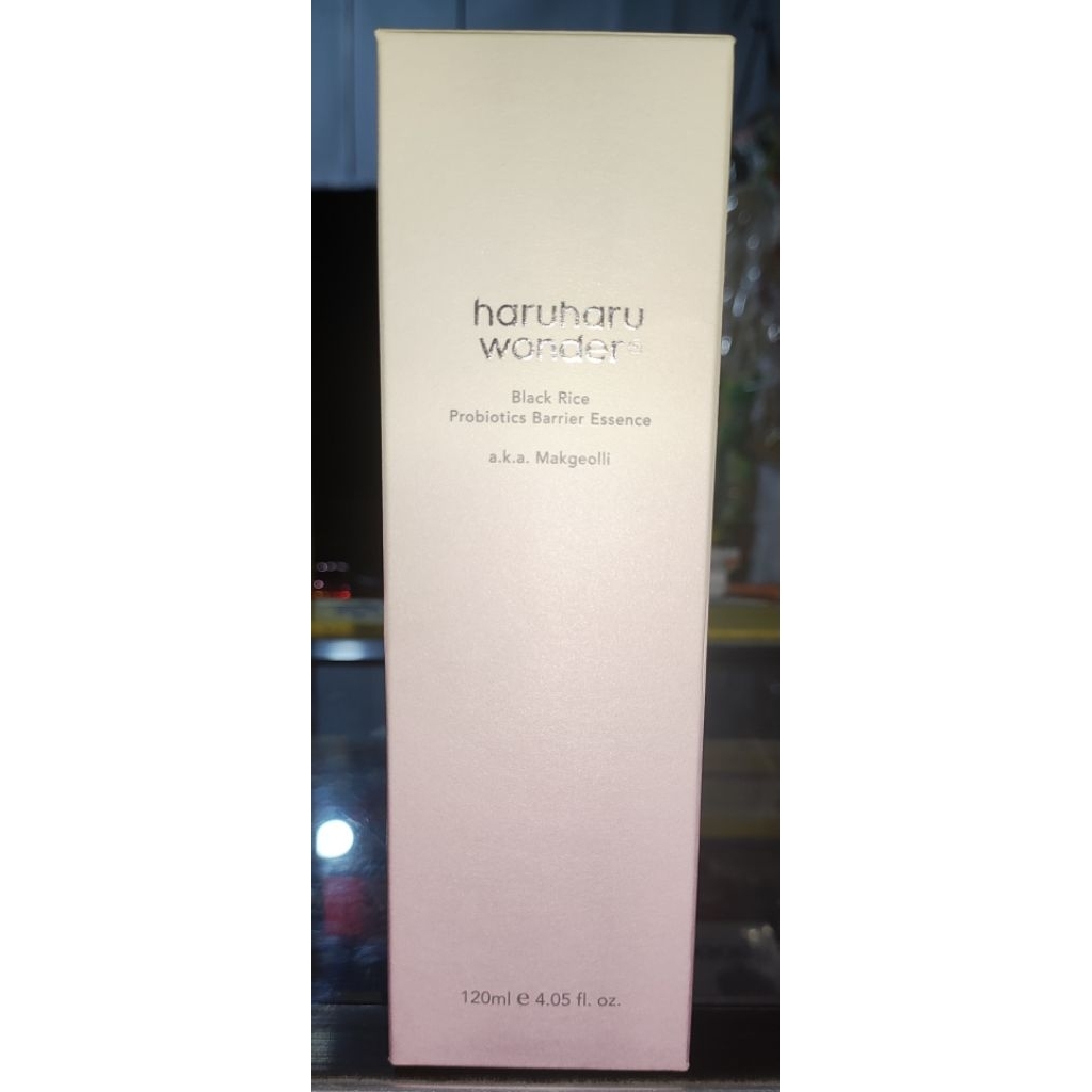 [NEW ORI] Haruharu Wonder Black Rice Probiotics Barrier Essence 120ML