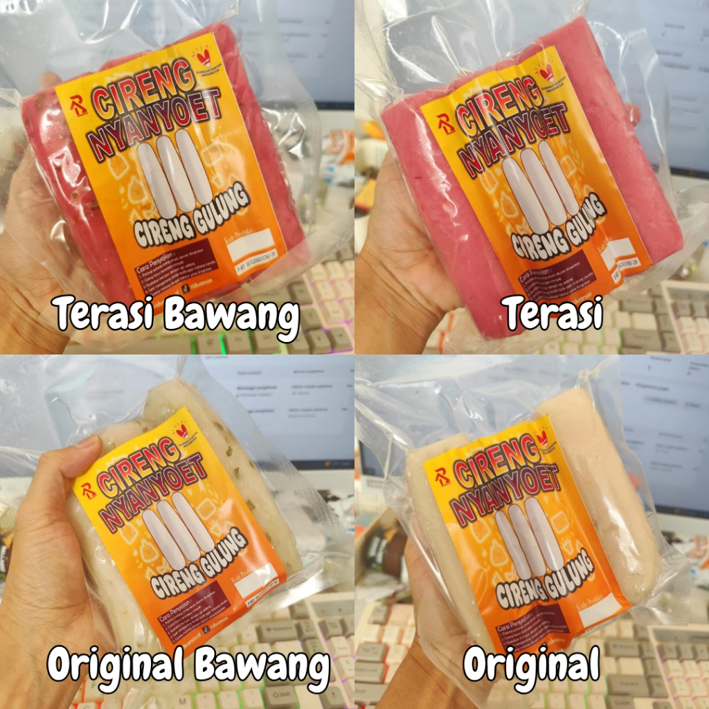 

Bundling Cireng Nyanyut Cireng Gulung Jadul Rasa Original Terasi Bawang